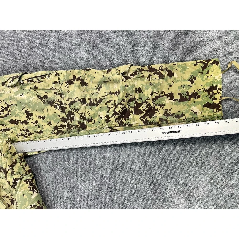 US Navy NWU Type III Trousers Small Short AOR2 Digital Camo USN Working Pants